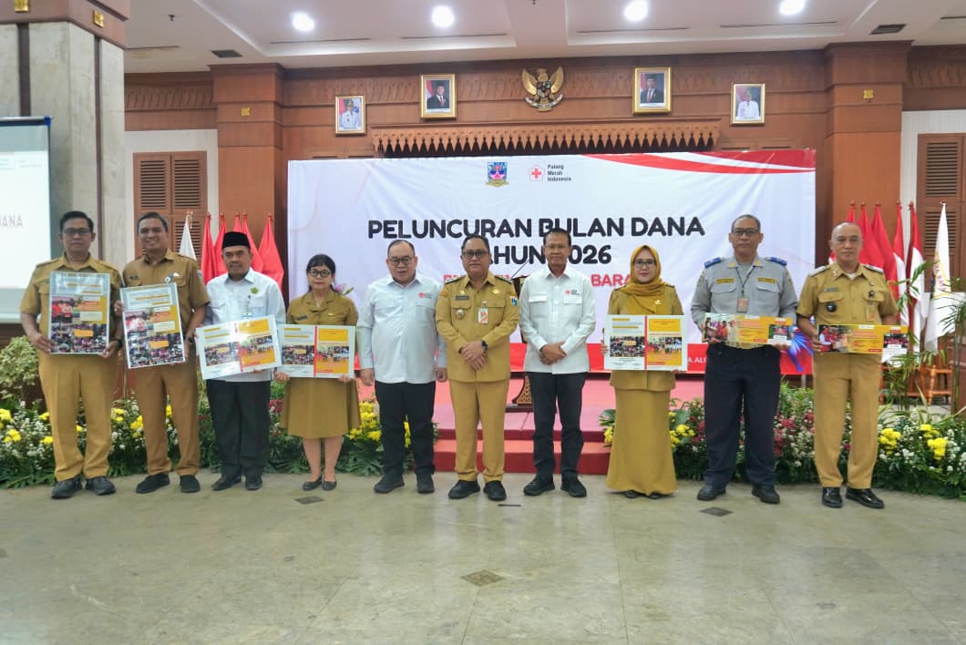 Bulan Dana PMI Kota Jakarta Barat 2026 Resmi Diluncurkan, Targetkan Penghimpunan Rp7,2 Miliar